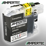 Ampertec Tinte kompatibel mit Brother LC-123BK schwarz 858040034