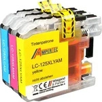 3 Kompatible Tinten ersetzt Brother LC-125XL Multipack CMY