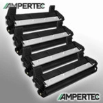 Ampertec 4 Kompatible Toner XL ersetzt Brother TN-1050 Multipack schwarz...