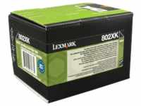 Lexmark Toner 80C2XK0 802XK schwarz
