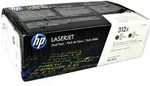 2 HP Toner CF380XD 312X Doppelpack schwarz