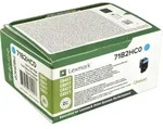 Lexmark Toner 71B2HC0 cyan