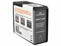 Ampertec Tinte ersetzt Epson C13T850700 light black NE-T8507LBK(PG)