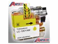 Ampertec Tinte kompatibel mit Brother LC-12EY yellow
