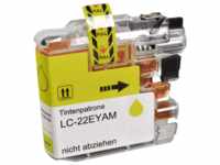 Ampertec Tinte kompatibel mit Brother LC-22EY yellow LC-22EYAM