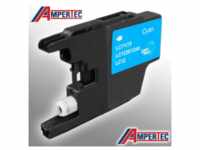 Ampertec Tinte kompatibel mit Brother LC-1240C cyan
