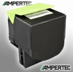 Ampertec Toner ersetzt Lexmark C242XK0 schwarz LT2827/2AM
