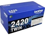 2 Brother Toner TN-2420TWIN Doppelpack schwarz
