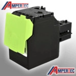 Ampertec Toner ersetzt Lexmark C242XY0 yellow LT2827Y/2AM