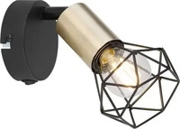 Globo Lighting 54802S1AB, Globo Lighting Xara I Wandleuchte 1x40 W...