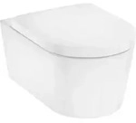 Hansgrohe 62021450, Hansgrohe EluPura S WC-Becken mit Absenkautomatik-Sitz...