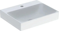 Geberit 505020016, Geberit One Waschbecken 50x41 cm rechteckig M&ouml;bel wei&szlig; glanz