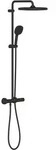 Grohe 266982431, Grohe Vitalio Comfort Duschset Wandmontage mit Kopfbrause schwarz