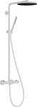 Hansgrohe 24223700, Hansgrohe Pulsify S Puro Duschset Wandmontage mit Thermostat mit