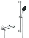 Grohe Precision Flow Duscharmatur Wandmontage mit Thermostat StarLight Chrome