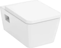Hansgrohe 61182450, Hansgrohe EluPura Original Q WC-Becken mit Absenkautomatik-Sitz