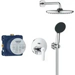 Grohe Start Duschset Unterputz mit Kopfbrause chrom 25292000