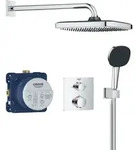 Grohe Vitalio Comfort Duschset Unterputz mit Thermostat mit Kopfbrause StarLight