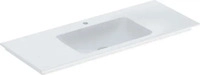 Geberit 505011015, Geberit One Waschbecken 120x48 cm rechteckig M&ouml;bel wei&szlig;