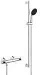 Grohe Precision Flow Duscharmatur Wandmontage mit Thermostat StarLight Chrome