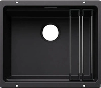 Blanco 527754, Blanco Etagon 500-U Granitsp&uuml;le 53x46 cm schwarz 527754