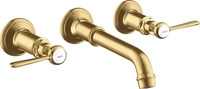 Axor 16534250, Axor Montreux Waschtischarmatur Unterputz gold 16534250