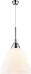 Nordlux 73163010, Nordlux Read Pendelleuchte 1x60 W wei&szlig;-chrom 73163010