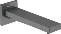 Hansgrohe 73410340, Hansgrohe Tecturis E Auslauf f&uuml;r Badewannenarmatur schwarz