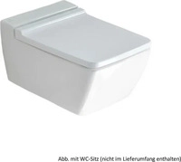 Geberit 500500011, Geberit Xeno2 WC-Becken h&auml;ngend Sp&uuml;lrandlos wei&szlig; 500.500.01.1