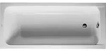 Duravit D-Code Rechteckige Badewanne 160x70 cm wei&szlig; 700096000000000