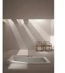Hoesch Foster Rechteckige Badewanne 170x70 cm wei&szlig; 6646.010