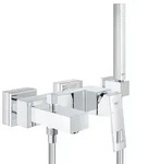 Grohe 23141000, Grohe Eurocube Badewannen- und Duscharmatur Wandmontage chrom
