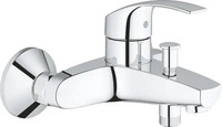 Grohe 33300002, Grohe Eurosmart Badewannen- und Duscharmatur Wandmontage StarLight