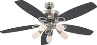 Globo Lighting 0337, Globo Lighting Jerry Deckenventilator mit Lampe 5x40 W