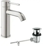 Grohe 23589DC1, Grohe Essence Waschtischarmatur Stehend SuperSteel 23589DC1