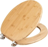 Wenko 144726100, Wenko Bamboo WC-Sitz braun 144726100