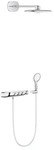 Grohe 26443LS0, Grohe Rainshower Duschset Unterputz mit Thermostat mit Kopfbrause