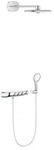Grohe 26443000, Grohe Rainshower Duschset Unterputz mit Thermostat mit Kopfbrause