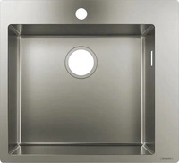 Hansgrohe 43301800, Hansgrohe S 71 Edelstahlsp&uuml;le 55x50 cm 43301800