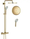 Grohe Euphoria Duschset Wandmontage mit Thermostat mit Kopfbrause Cool Sunrise