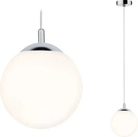 Paulmann 70895, Paulmann Globe Pendelleuchte 1x20 W chrom-satin 70895