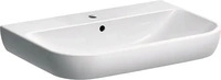 Geberit 500248011, Geberit Smyle Waschbecken 70x48 cm rechteckig Klassisch wei&szlig;