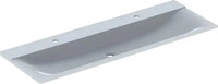 Geberit 500277001, Geberit Xeno2 Waschbecken 140x48 cm rechteckig Klassisch wei&szlig;