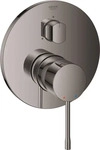 Grohe 24092A01, Grohe Essence Badewannen- und Duscharmatur Unterputz Hard Graphite