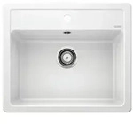 Blanco 523334, Blanco Legra 6 Granitsp&uuml;le 58.5x50 cm wei&szlig; 523334