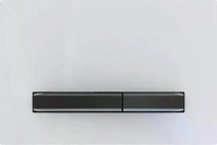 Geberit 115671112, Geberit Sigma Bet&auml;tigungsplatte f&uuml;r Toilette wei&szlig;-schwarz