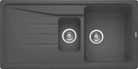 Blanco 519853, Blanco Sona 6 S Granitsp&uuml;le 100x50 cm grau/graphit/onyx 519853
