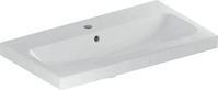 Geberit 501842001, Geberit iCon Waschbecken 75x42 cm rechteckig M&ouml;bel wei&szlig; glanz