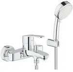 Grohe 3359220A, Grohe Eurostyle Cosmopolitan Badewannen- und Duscharmatur Wandmontage