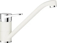 Blanco 526408, Blanco Wega II K&uuml;chenarmatur Stehend chrom-wei&szlig; 526408